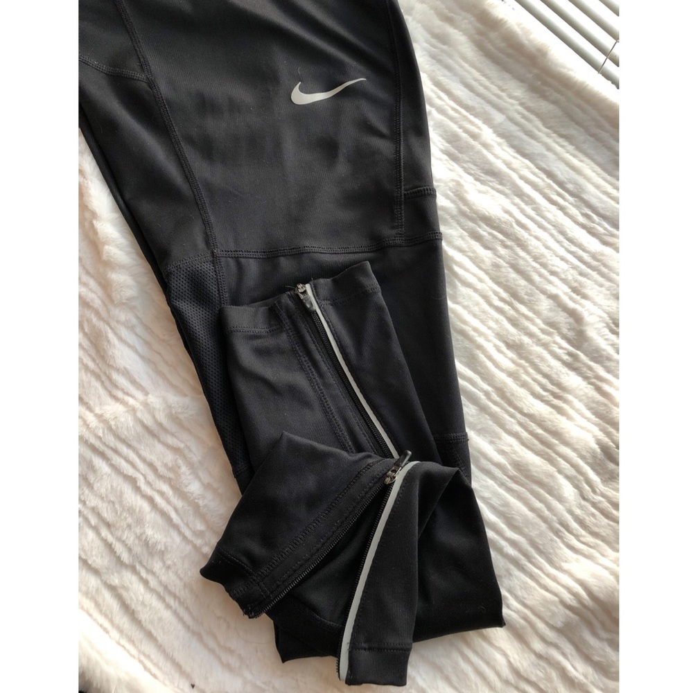 Nike Dri fit workout leggings size medium black